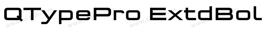 QTypePro ExtdBold Re字体转换 QTypePro ExtdBold Re字体转换